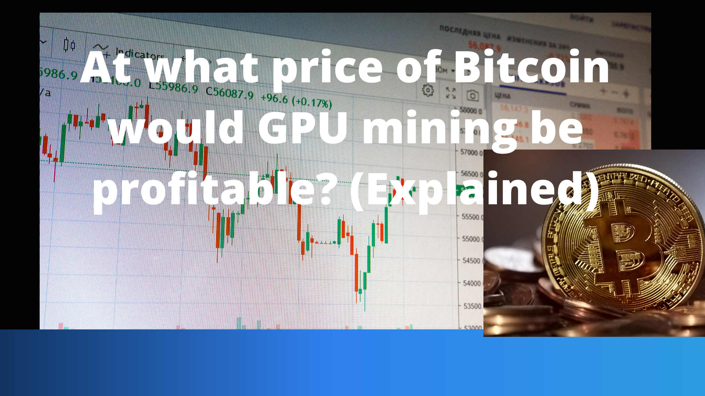 At what price of Bitcoin would GPU mining be profitable? (Explained)